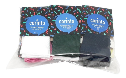 Medias Niño Surtidas Pack X36 311 T0 + Cuotas Corinto