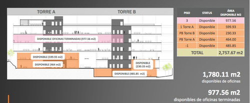 Imagen 11 de 12 de Renta De Oficinas Comerciales, Torre Punto Sur 300m2 , $290