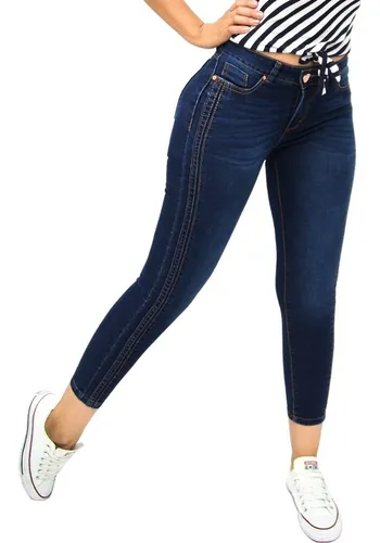 Pantalon De Mezclilla Mujer