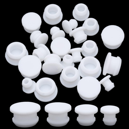24 Tapones De Silicona De 4 Tamaños Para Saleros Y Pimentero