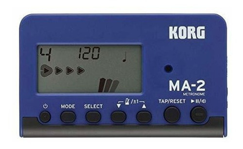 Korg Ma2 Metronomo Compacto Color Azul