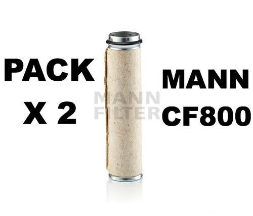 Pack De 2 Filtros Aire Secundario Mann Cf800