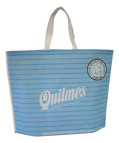 50 Bolsas De Friselina Club Atletico Belgrano 40x50x10cm.