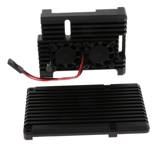 Raspberry Pi 2b/3b/3b+ Caso, Framboesa Pi Metal Case Com Dup