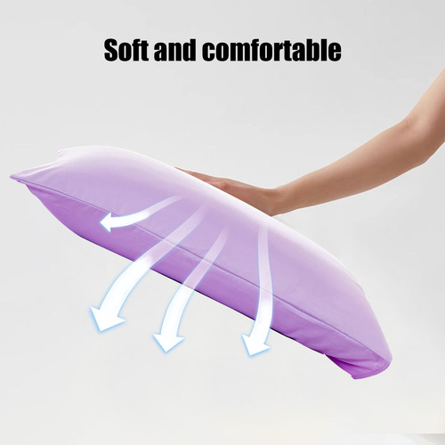 Paquete De 2 Fundas De Almohada En Forma De T Con Cierre De