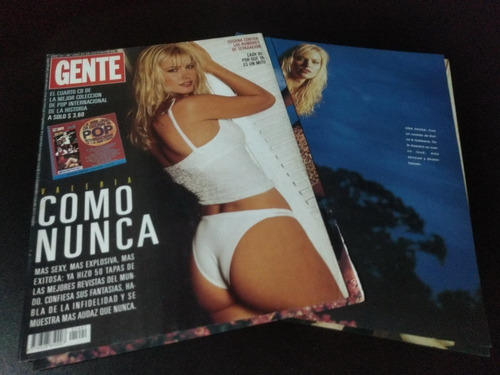 Valeria Mazza * Tapa Y Nota Revista Gente 1692 * 1997