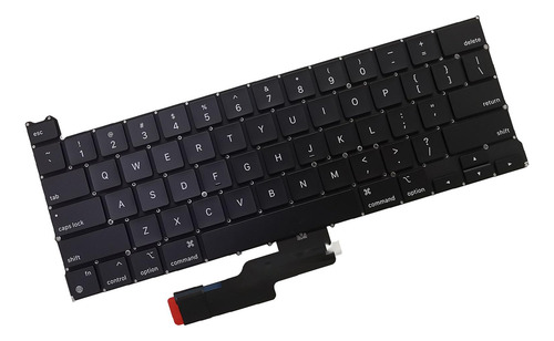 Teclado De Repuesto Para Computadora Portátil Us Black Para