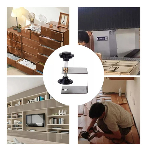 Para Abrazaderas Para Instalar Frentes De Cajones, 2 Unidade