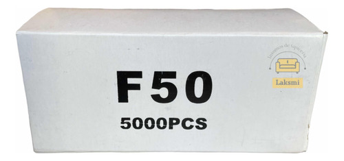 Puntas F50 Para Clavadora - Calibre 18 - Caja De 5.000 Un.