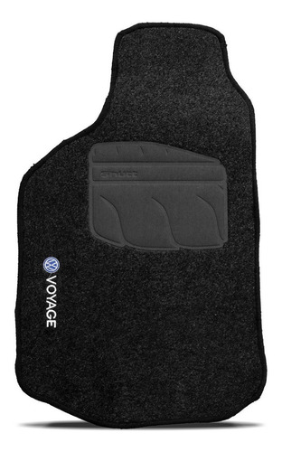 Tapete Voyage Quadrado 82 83 84 85 86 87 88 Carpete Grafite