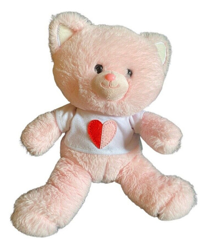 Gatito De Peluche Rosa San Valentín, 22.86 Cm. Hallmark