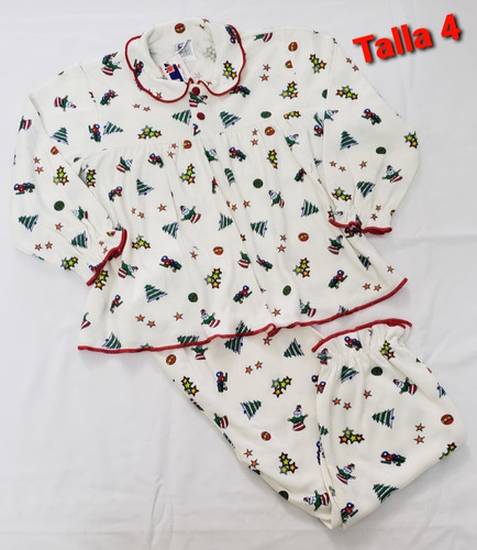 Pijama De Navidad Para Niña - Cod-10-00192