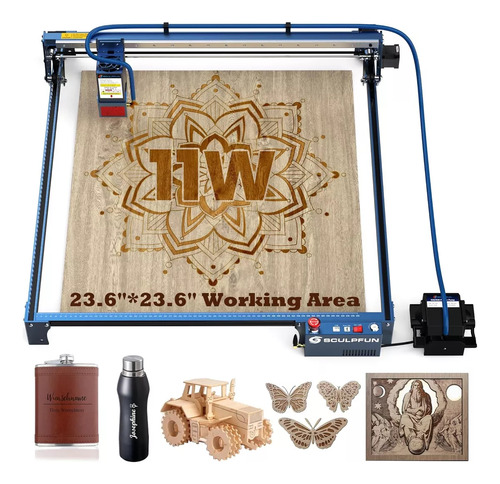 Sculfun S30 Ultra 11w Cortadoras E Gravadoras Laser 60*60cm