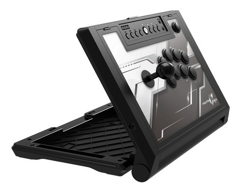 Controlador Hori Fighting Stick Alpha Arcade para Xbox One y PC, color: negro
