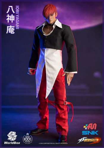 Boneco The King Of Fighters Iori Action Figure Terry 1/6 Mai