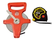 Comprar Cinta Metrica Agrimensor 50 Mts + Cinta Metrica 10 Mts