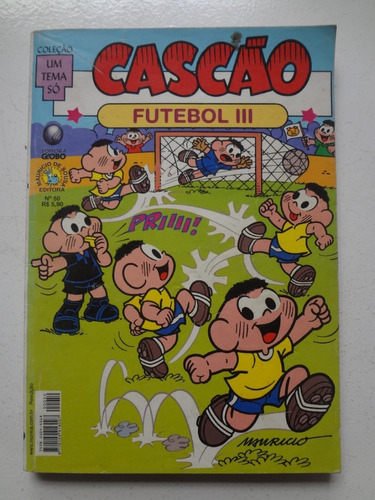 Gibi Coleção Um Tema Só Cascão Futebol 3 Nº 50