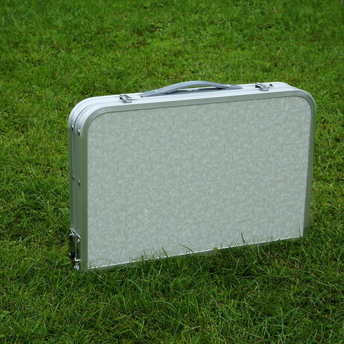 Mesa De Camping Con Patas Ajustables En Altura, 60cmx45cm