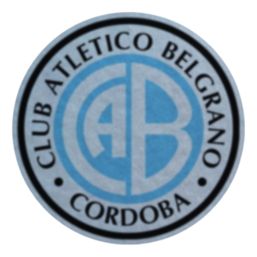 Parche Escudo Felpa Para Coser 20cm Futbol Arg001 Belgrano De Cordoba Belgrano De Cordoba