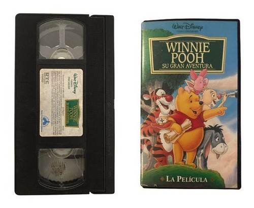 Vhs Sin Caja Original Winnie Pooh Su Gran Aventura Pelicula (Usado)