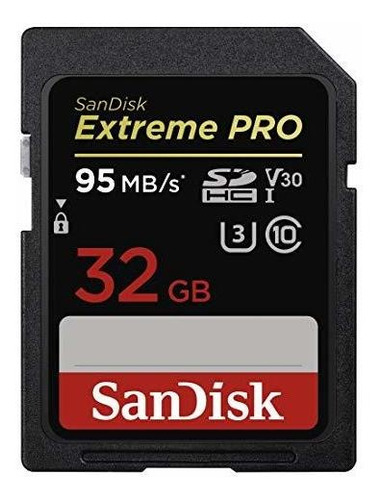 Sandisk Extreme Pro 32 Gb Tarjeta Sdhc Uhs-i Sdsdxxg-032g-gn