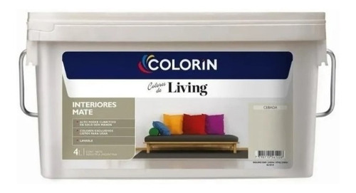 Colorin Living Latex Interior Color 4 Litros. Pintu Boulogn