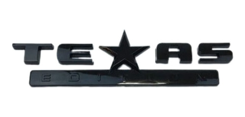 Emblema Texas Edition Chevrolet Gm Ford Adesivo De Qualidade