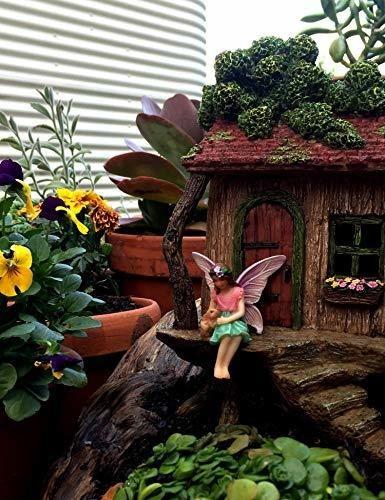 Pretmanns Fairy Garden House Kit Tree With Accessorie 2 And