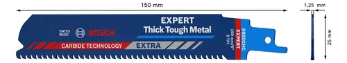 Hoja Sierra Sable Bosch Expert Metal S955chc 2608900367