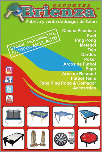 Mesa De Pool Semiprofesional 1.85x1.10, Mdf + Kit Accesorios