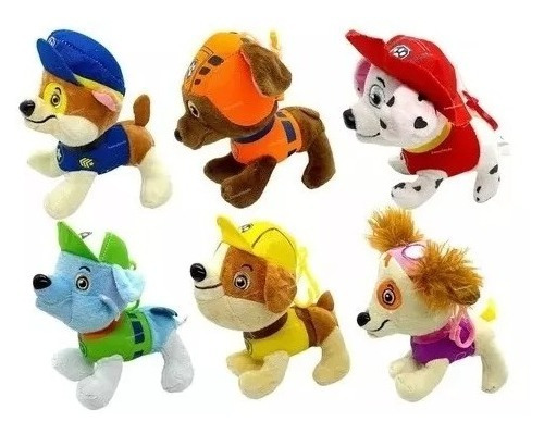 Llavero Paw Patrol 10 Cm Varios Personajes Importados 