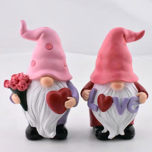 Molde De Silicona Para Velas, Bonito Yeso Enano Con Forma De