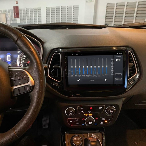 Multimídia Jeep Compass 2017 2018 2019 2020 2021 V2 Carplay