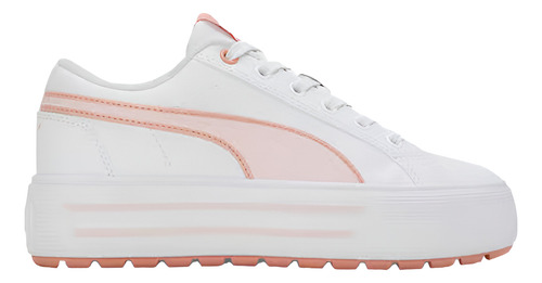 Tenis Puma Kaia 2.0 39232004 Casual Comodo Original Moda Blanco Lisa 23.5 Mx
