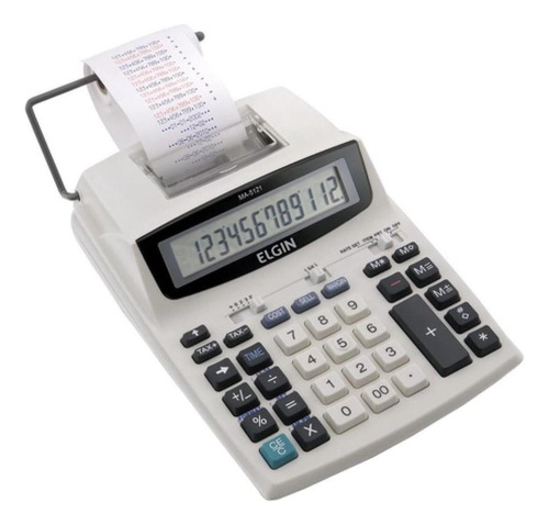 Calculadora Fita Elgin Ma5121 12 Dígitos