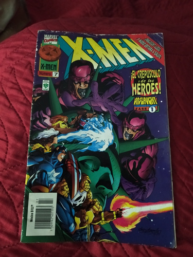 Revista Coleccionable Comic X-men Onslaught Fase 1 De Marvel