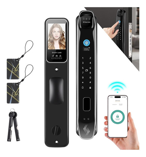 Wifi De Cerradura Inteligente Con Reconocimiento Facial 3d