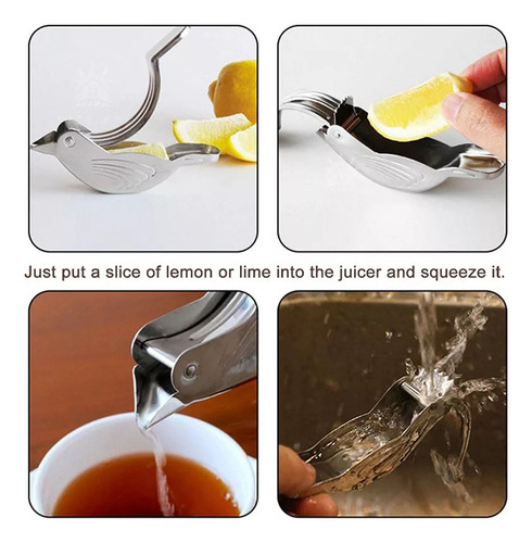 Exprimidor Manual De Naranja Y Limón Con Forma De Pájaro, 5
