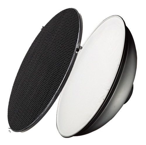 Imagen 3 de 9 de Beauty Dish Panal De Abejas Difusor P/ Flash Tipo Bowens