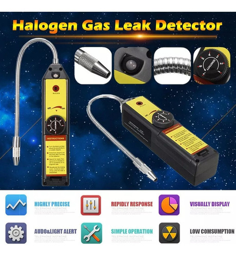 Detector De Drenaje De Gas Refrigerante R134 R22 410a C/