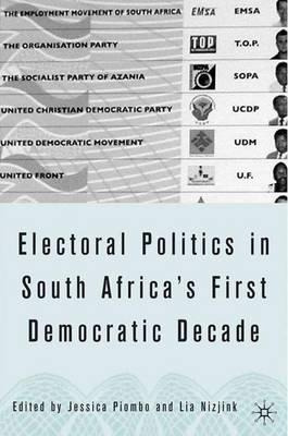 Libro Electoral Politics In South Africa - Jessica Piombo