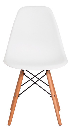 Imagem 2 de 5 de Cadeira Eiffel Eames Base Madeira Várias Cores