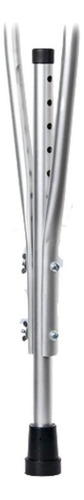Muleta axilar pop aluminio com apoio injetado media Indaia