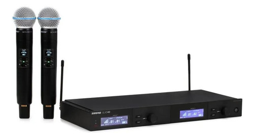 Shure Slxd24d-b58 Sistema Inalámbrico Doble Micrófono Beta58