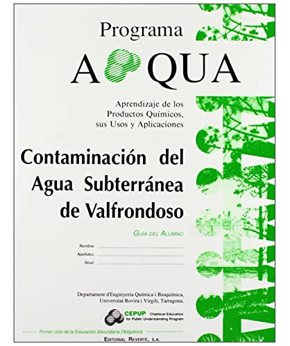 Libro Programa Aqua. Aprendizaje De Los Productos Quimicos,