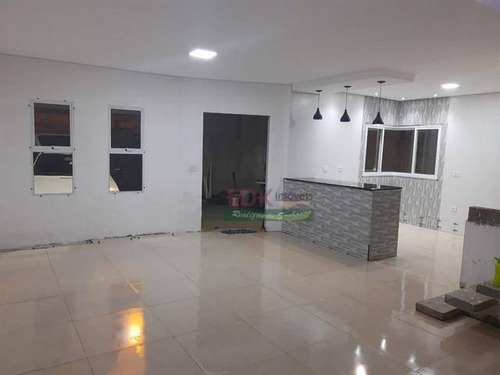 Imagem 2 de 5 de Sobrado Com 3 Dormitórios À Venda, 121 M² Por R$ 567.000 - Taiacupeba - Mogi Das Cruzes/sp - So1127