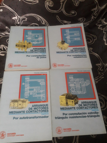 Libro Arranque De Motores Mediante Contactores 4 Tomos