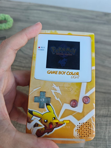 Gameboy Color - Ips Tft2.2 Pikachu Amarelo (Usado)