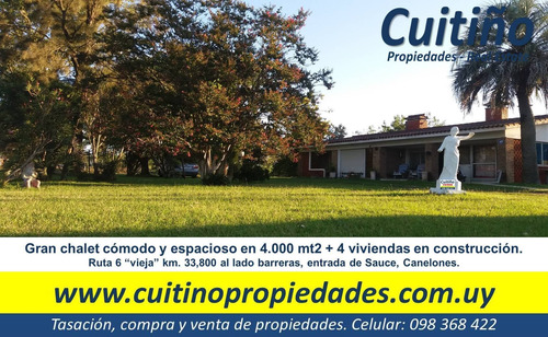 Imagen 4 de 19 de Chalet Y 4 Casas Alquiladas En Sauce Canelones