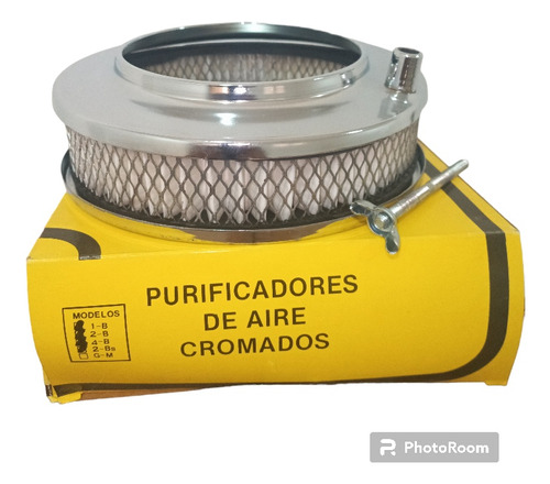 Purificador De Aire Cromado Gm 2bs  Boca R